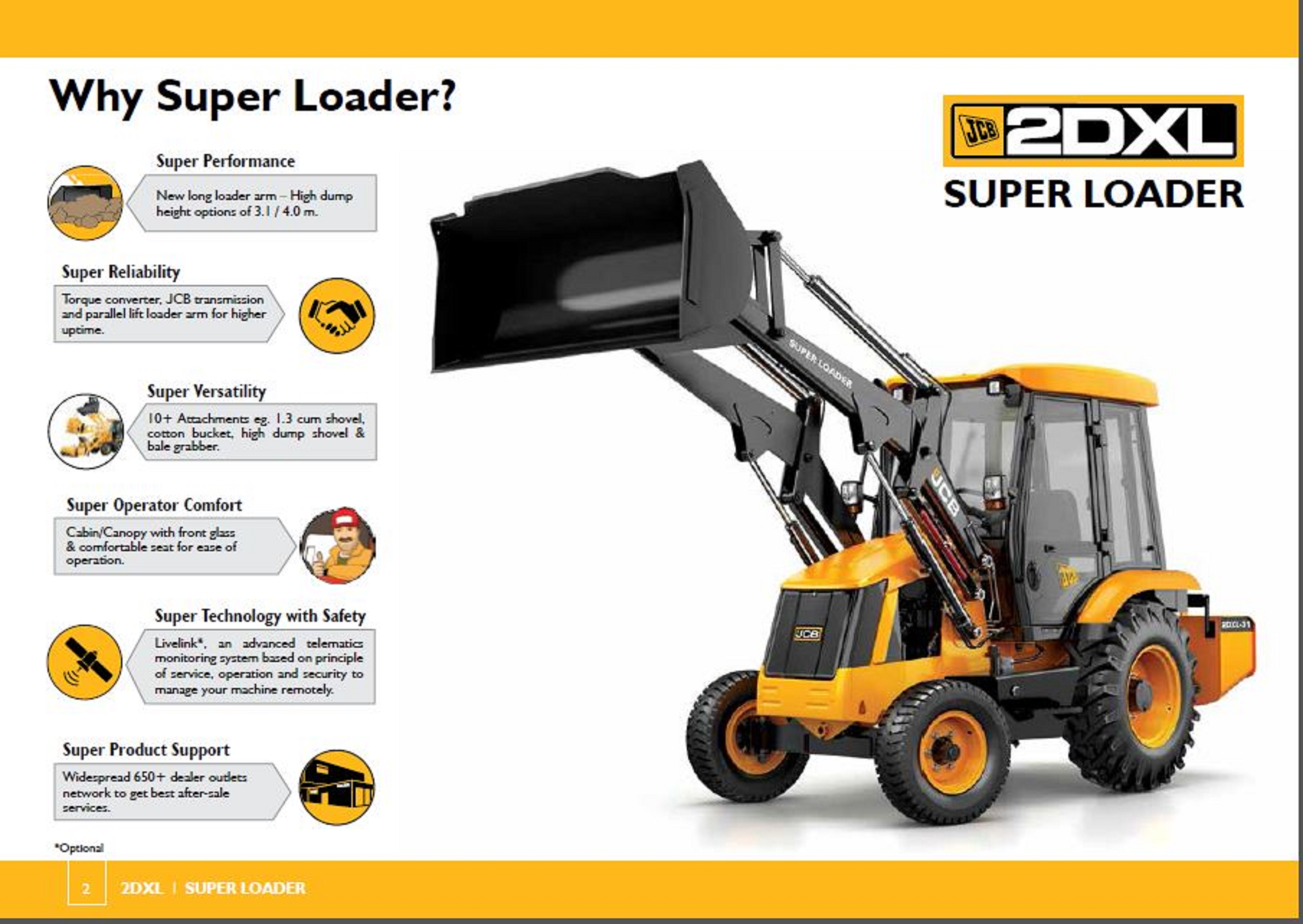 JCB 2DXL Super Loader